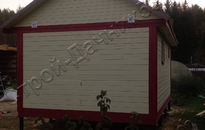 4 Брусовая баня  Б-11, 6х4м, 26 М², Московская область, Ступинский район, СНТ Дубрава-2. (16)